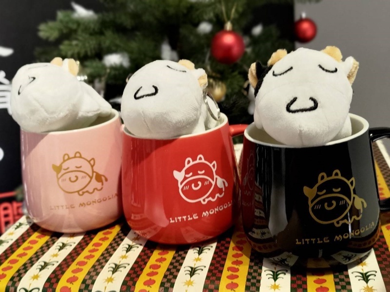 小蒙牛頂級麻辣鍋-小蒙牛全新馬克杯