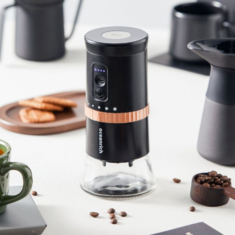 【oceanrich】便攜式電動陶瓷錐刀磨豆機G2 Type-C升級版