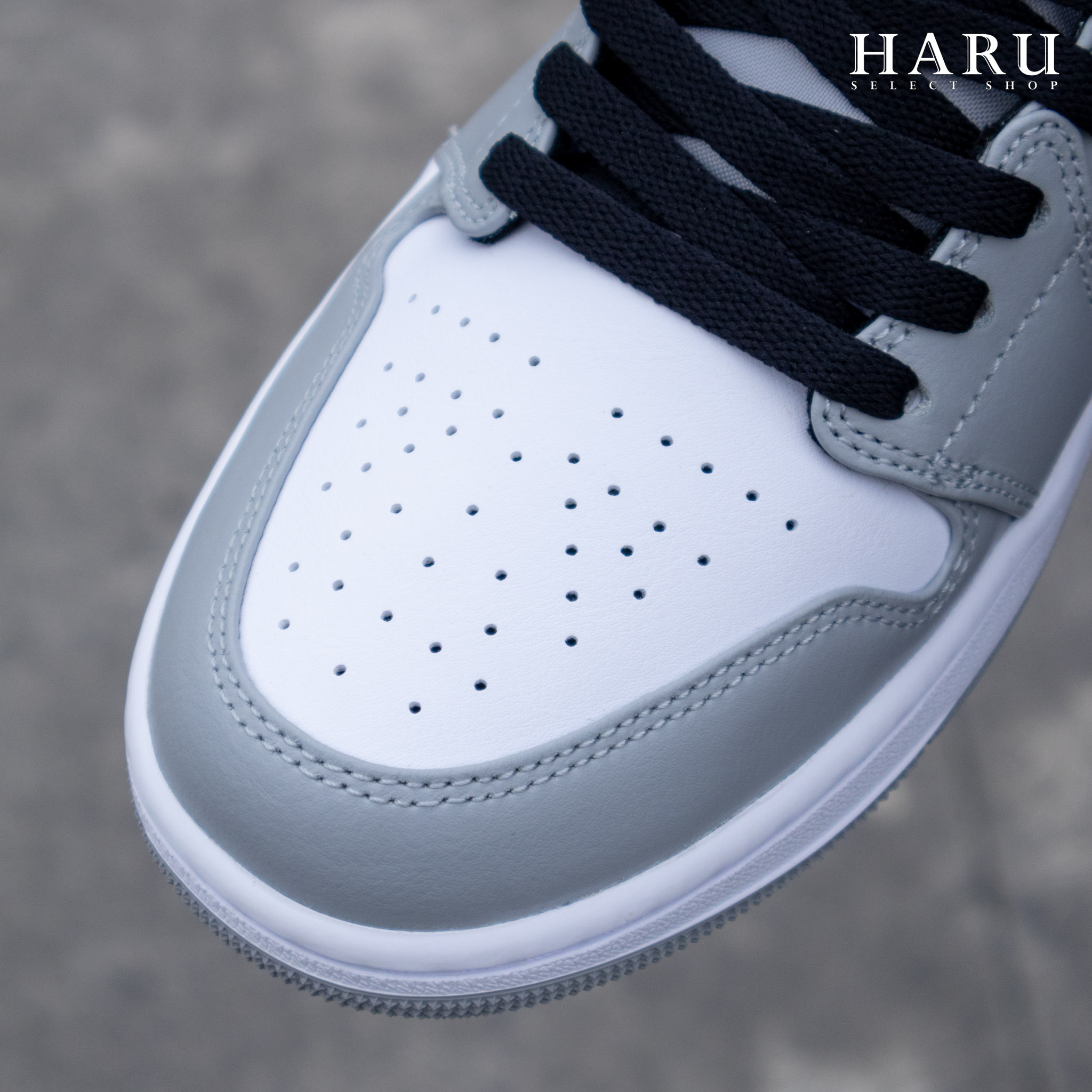 NIKE AIR JORDAN 1 MID SMOKE GREY 煙灰 黑勾 白灰小DIOR 中筒 AJ1 男女復古休閒鞋 554724-092