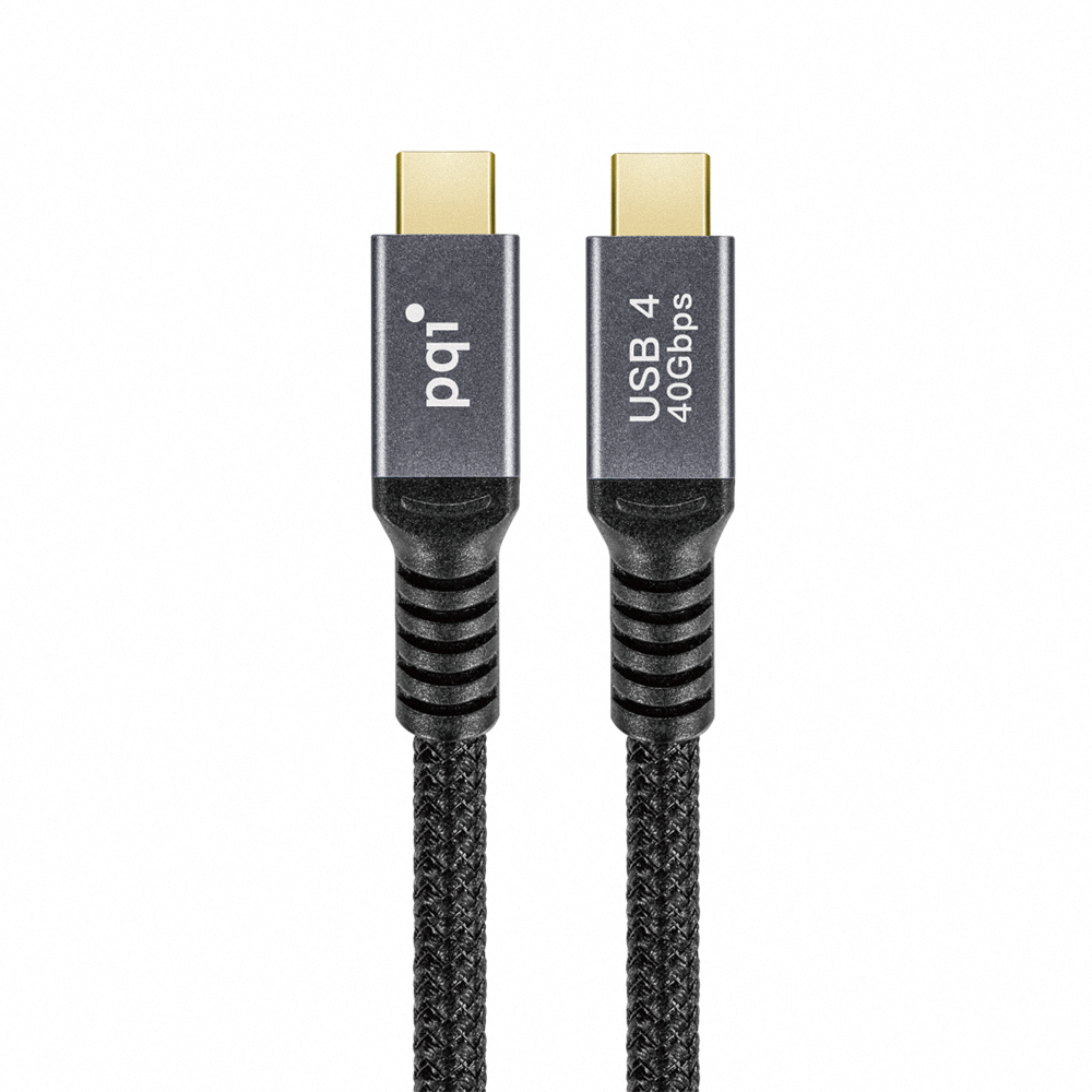 【PQI勁永】快充線 充電線 qCable C to C USB4 5A 240W 大電流快充線