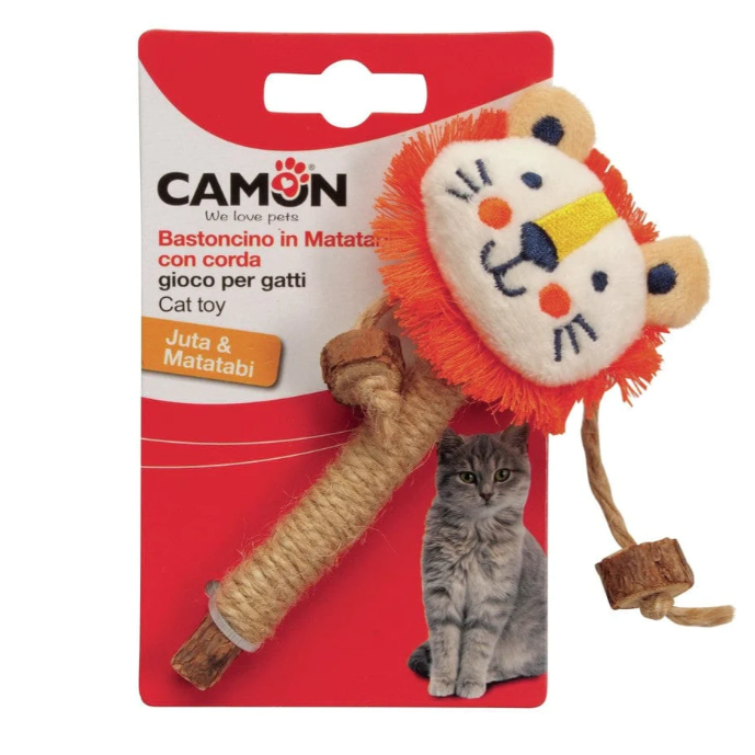 Camon Matatabi Cat Toy Animals in polyster 14cm