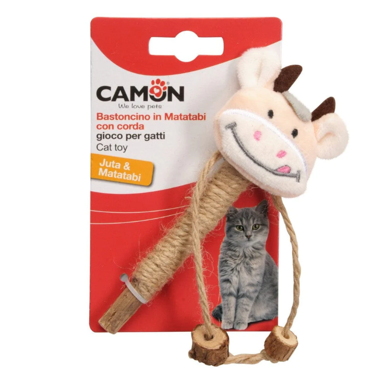 Camon Matatabi Cat Toy Animals in polyster 14cm