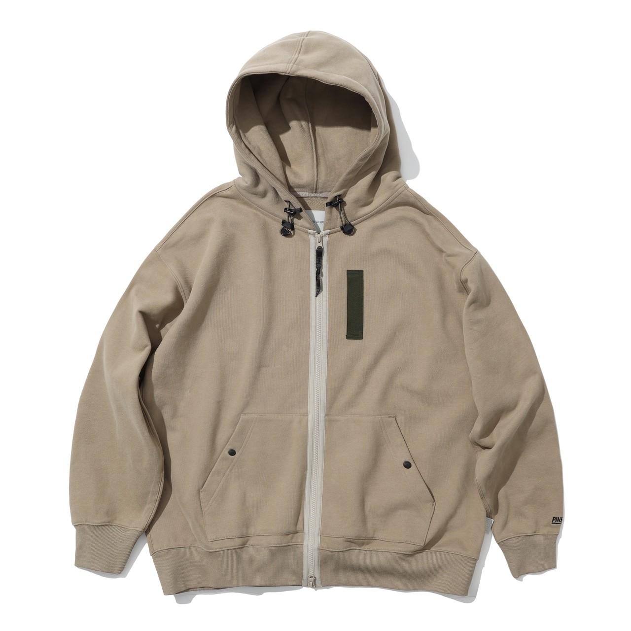 PIN SKTBS 撞色拉鍊連帽外套