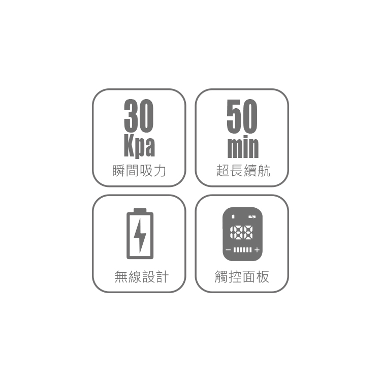 HCF100 無線手持吸塵器-標配版