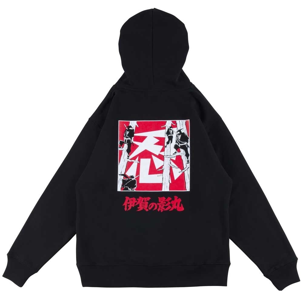 預訂2024/5月 伊賀の影丸/伊賀の影丸 忍 プルオーバーパーカー/ブラック