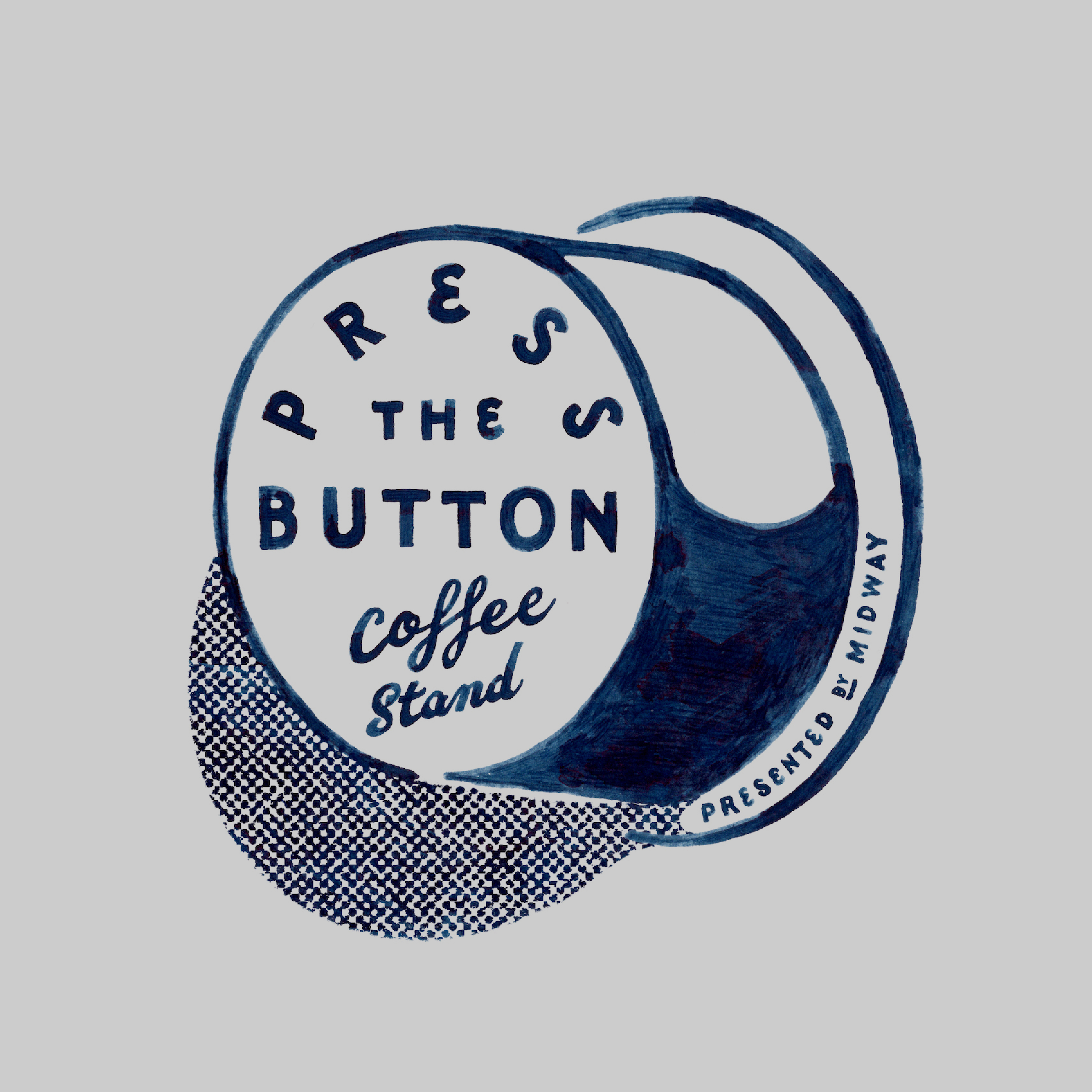 midway shop, press the button coffee stand, press the button