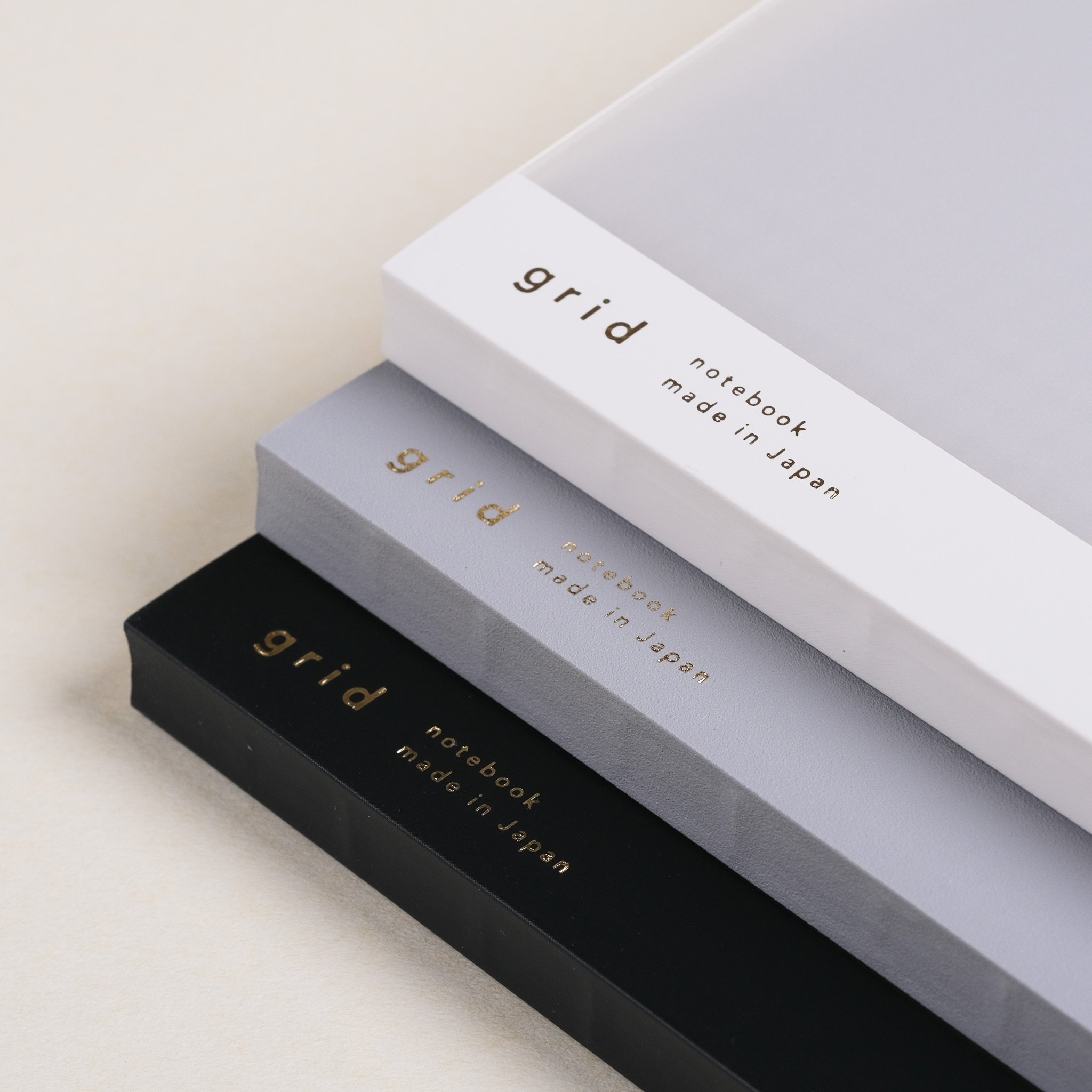 isshoni B6 硬質PP半透封面方格筆記本 / DAIGO / JAPAN