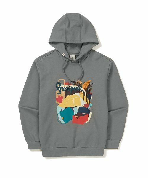 Snow Peak x 성낙진  雪諾必克 Graphic 聯名合作 長袖 帽T S24SMFHD50