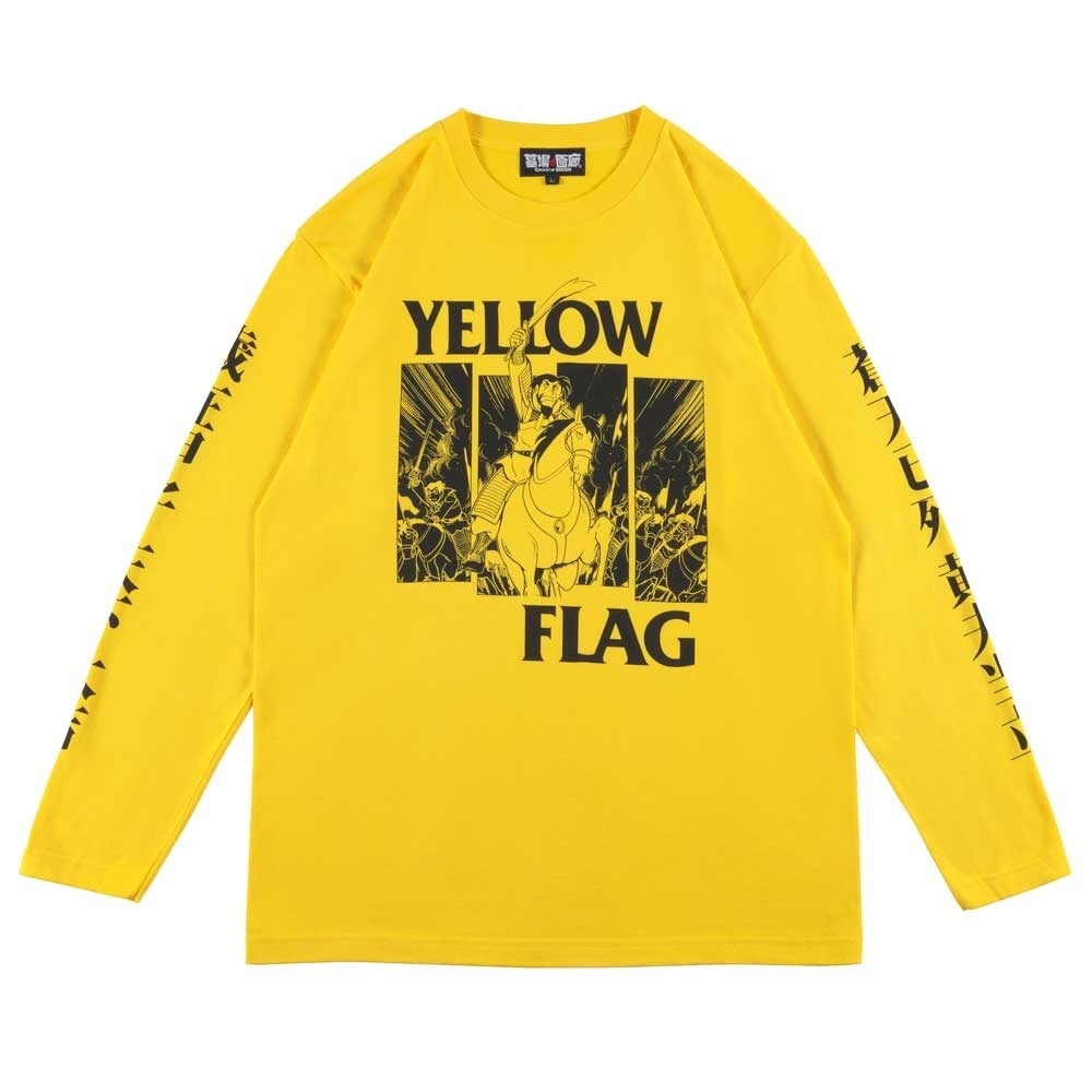 預訂2024/5月 横山光輝三国志 /黄巾賊 ロングスリーブTシャツ/イエロー