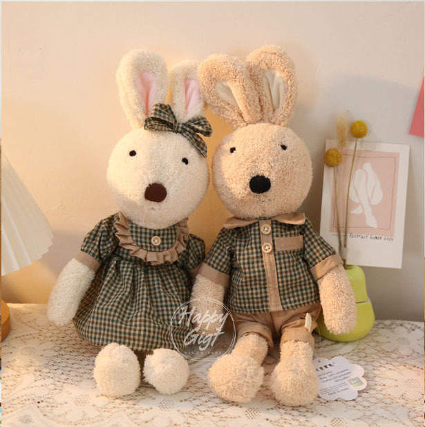 法國兔砂糖兔,英國格子情人