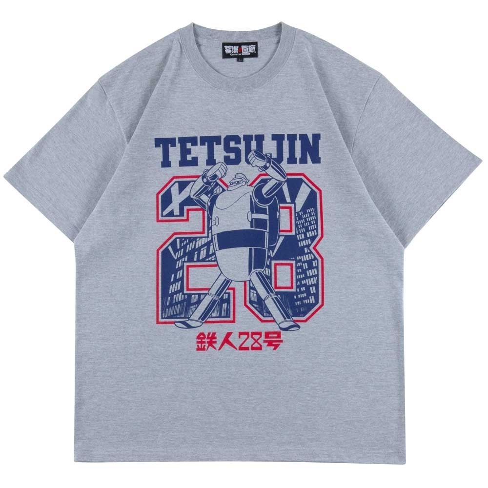 預訂2024/5月 鉄人28号/鉄人28号 Tシャツ/ミックスグレー