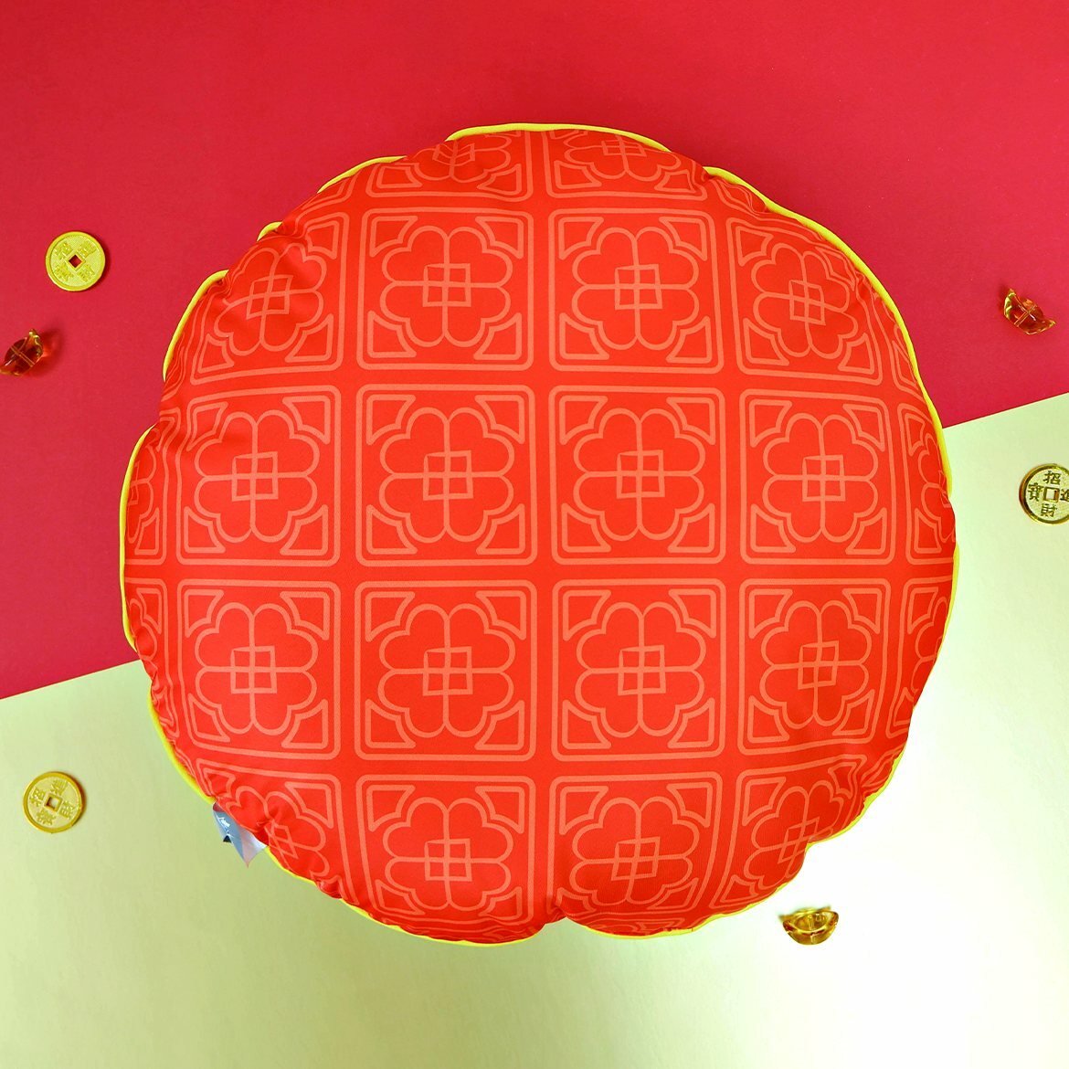 LINE FRIENDS - 咕臣 抱枕-BROWN(新年版)