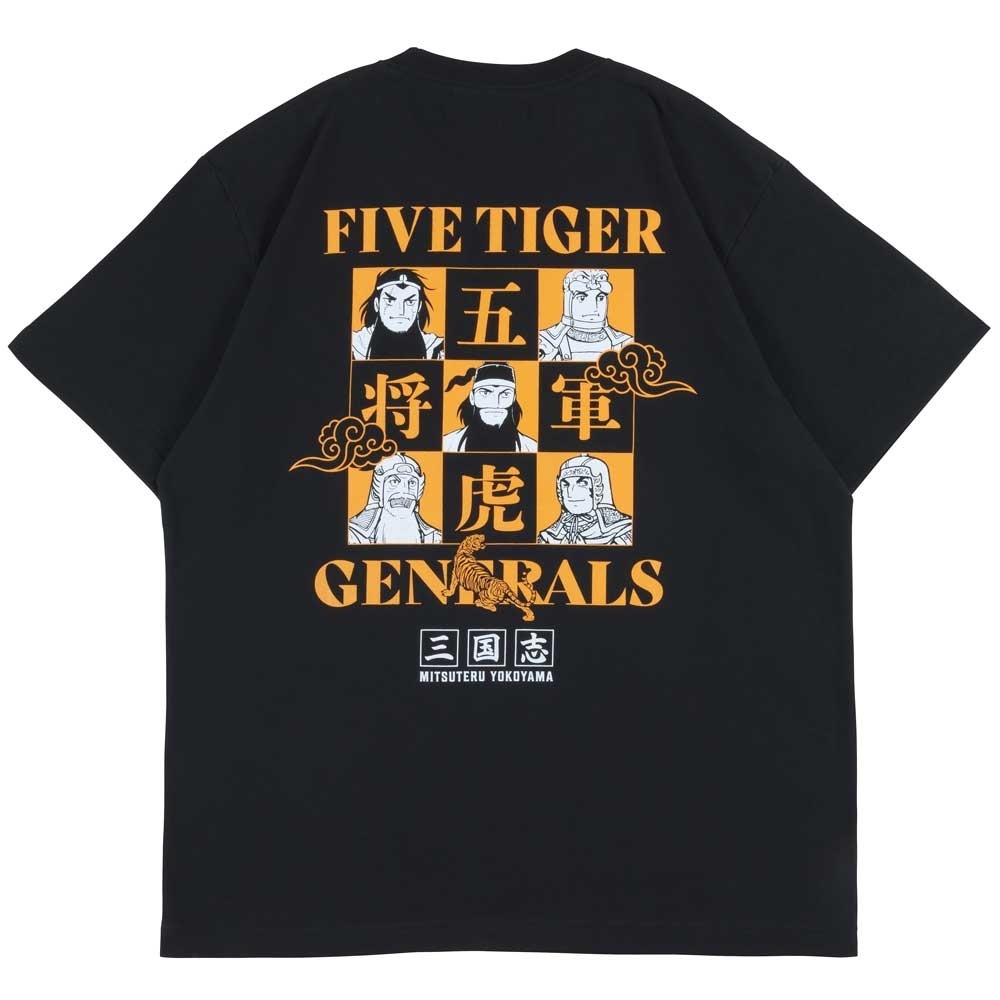 預訂2024/5月 横山光輝三国志 /五虎 Tシャツ/ブラック