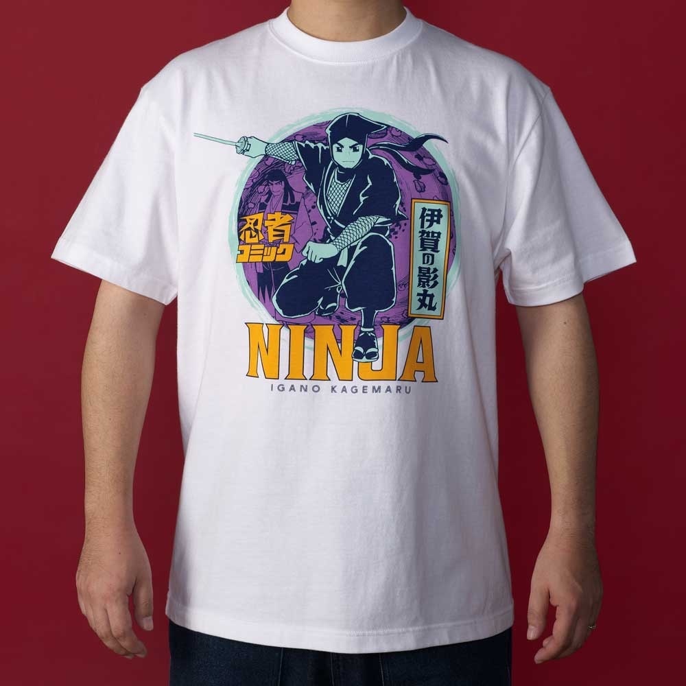 預訂2024/5月 伊賀の影丸/NINJA Tシャツ/ホワイト