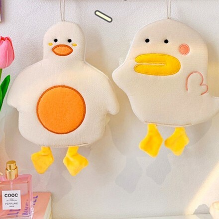 《3589》大嘴鴨鴨洗澡神器沐浴巾