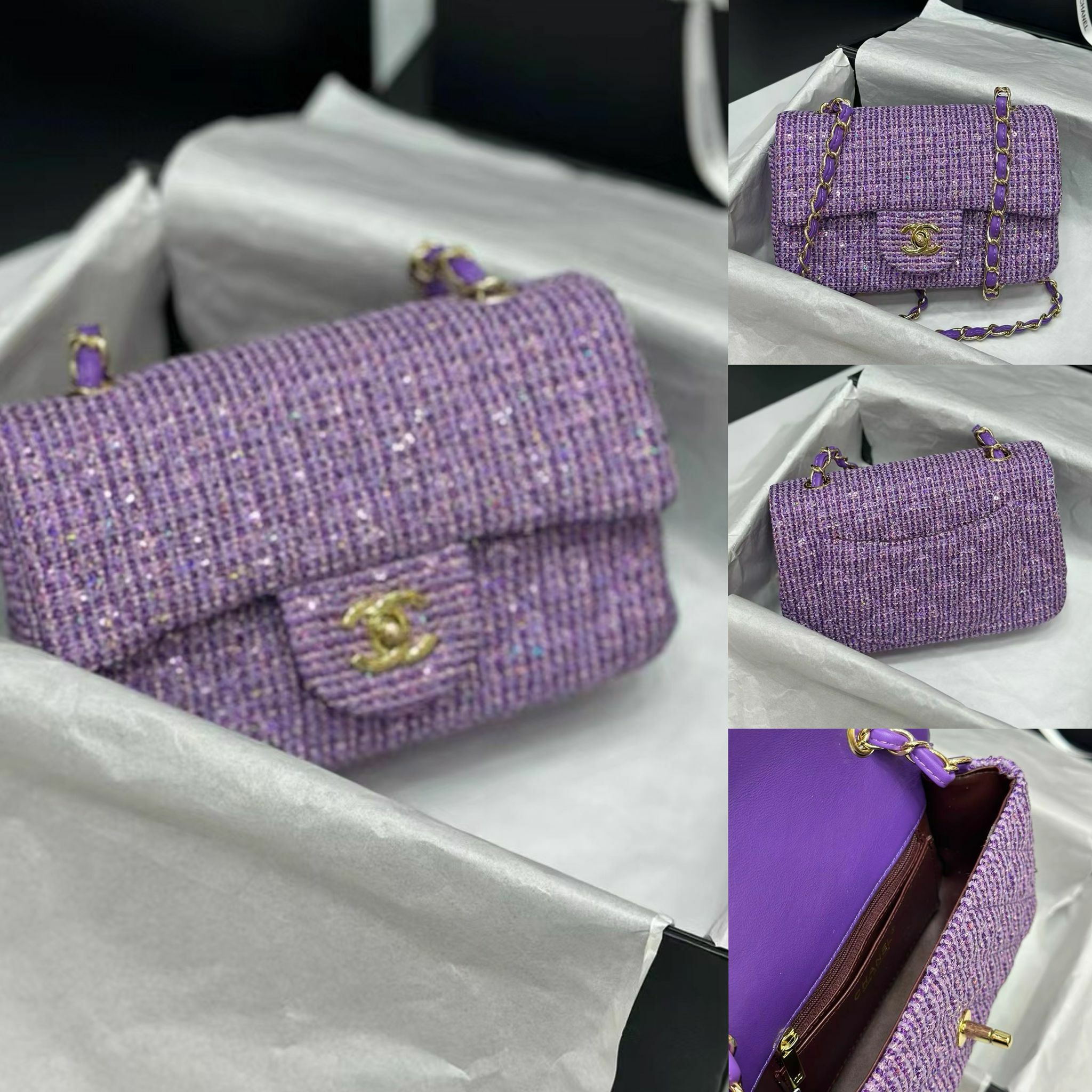 Chanel cf毛呢系列 斜揹包