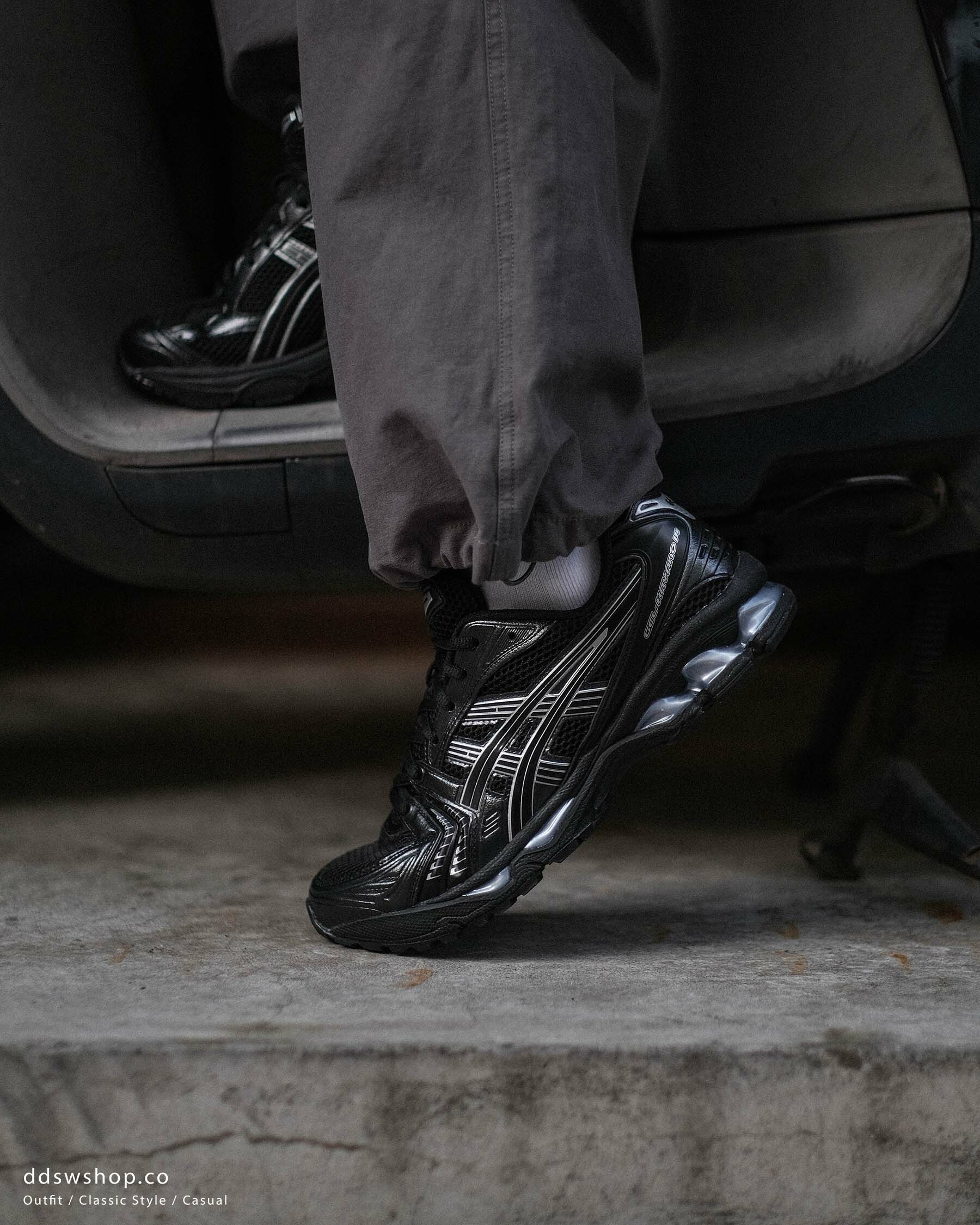 Asics Gel-Kayano 14 'Black Pure Silver' 黑銀 男款 1201A019-006