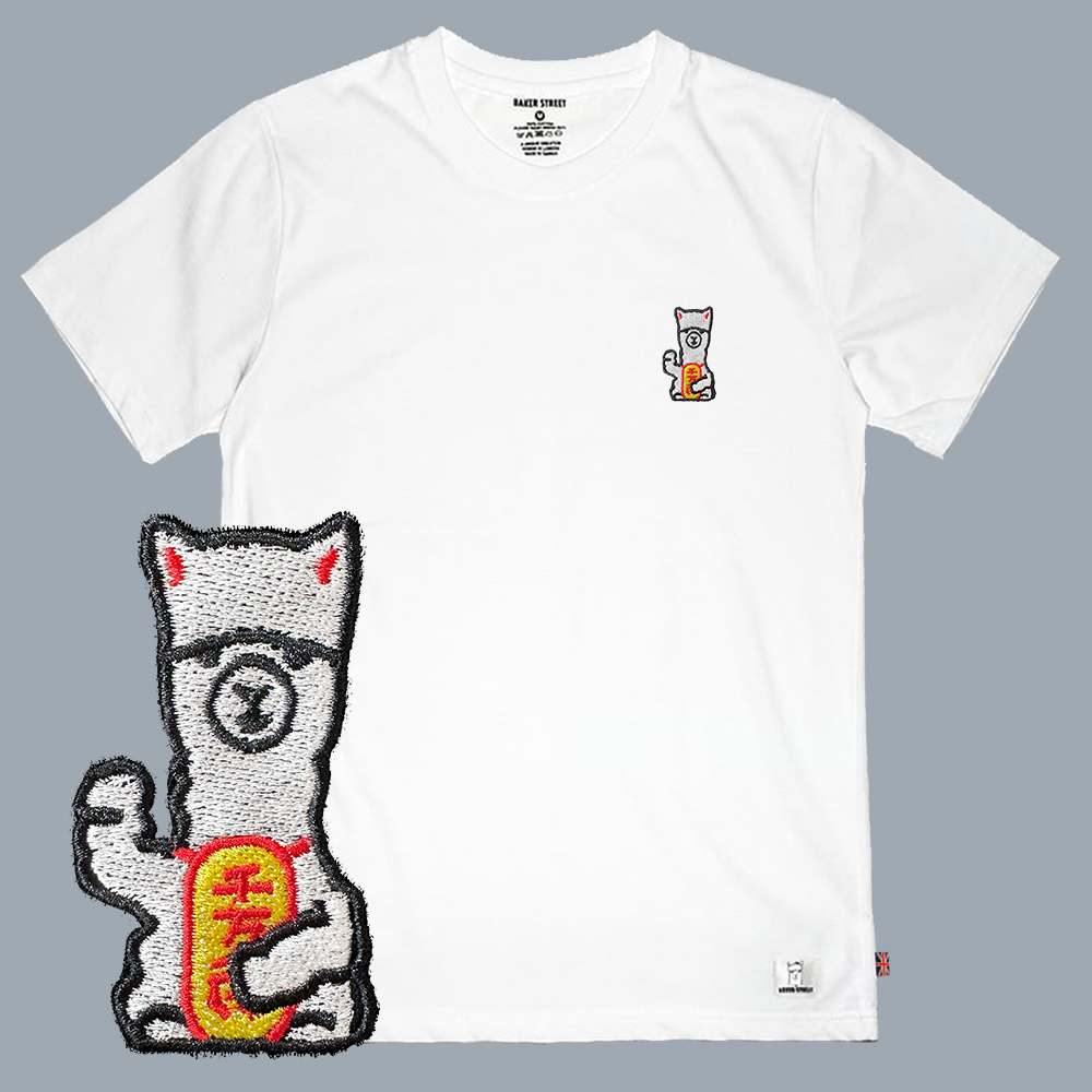 Embroidery-招財駝 刺繡 短袖T恤