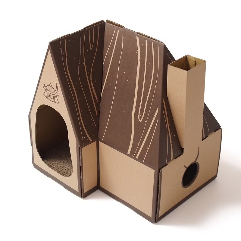 Samurai House 武士之屋紙製貓家具貓屋
