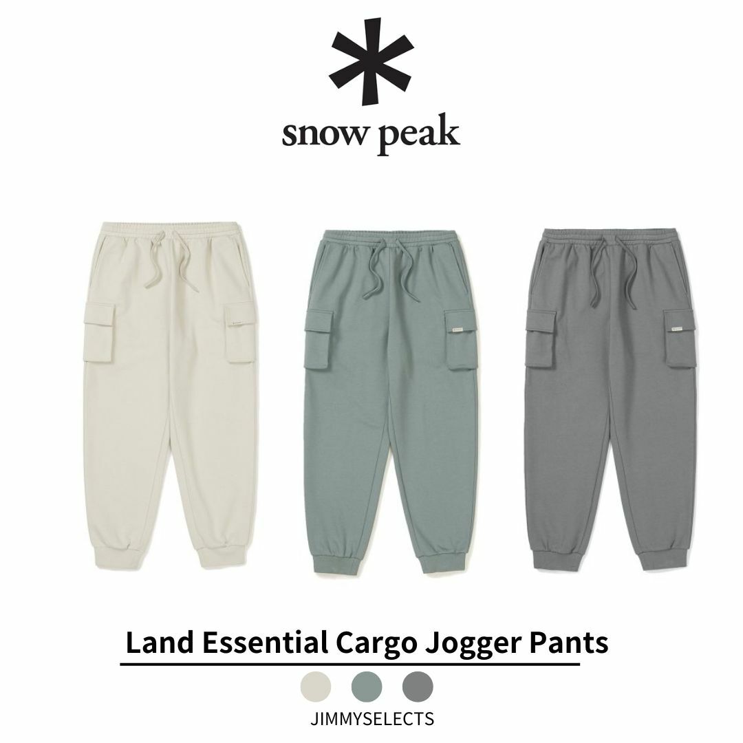 Snow Peak 雪諾必克 Land Essential Cargo 工裝 縮口褲 S24SUFFP50