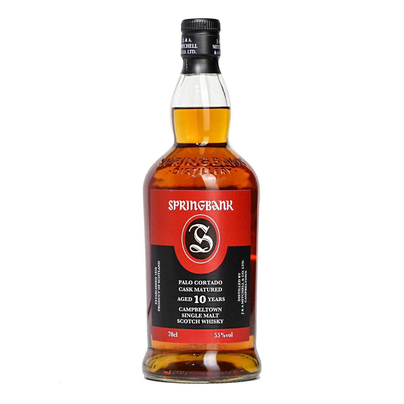 Spring Bank Palo Cortado Cask Patured 10 Years Old (700ml)