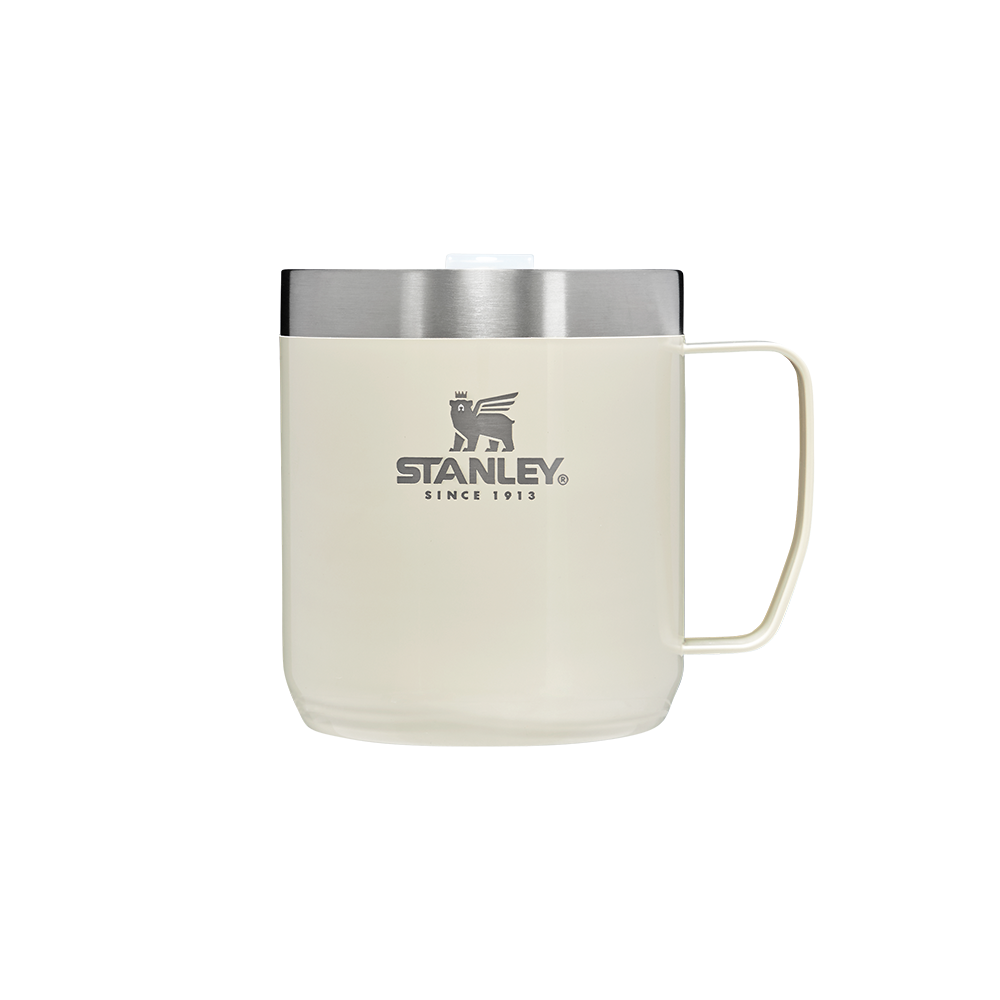 STANLEY 經典系列 不鏽鋼咖啡馬克杯 12oz / 光澤奶油白