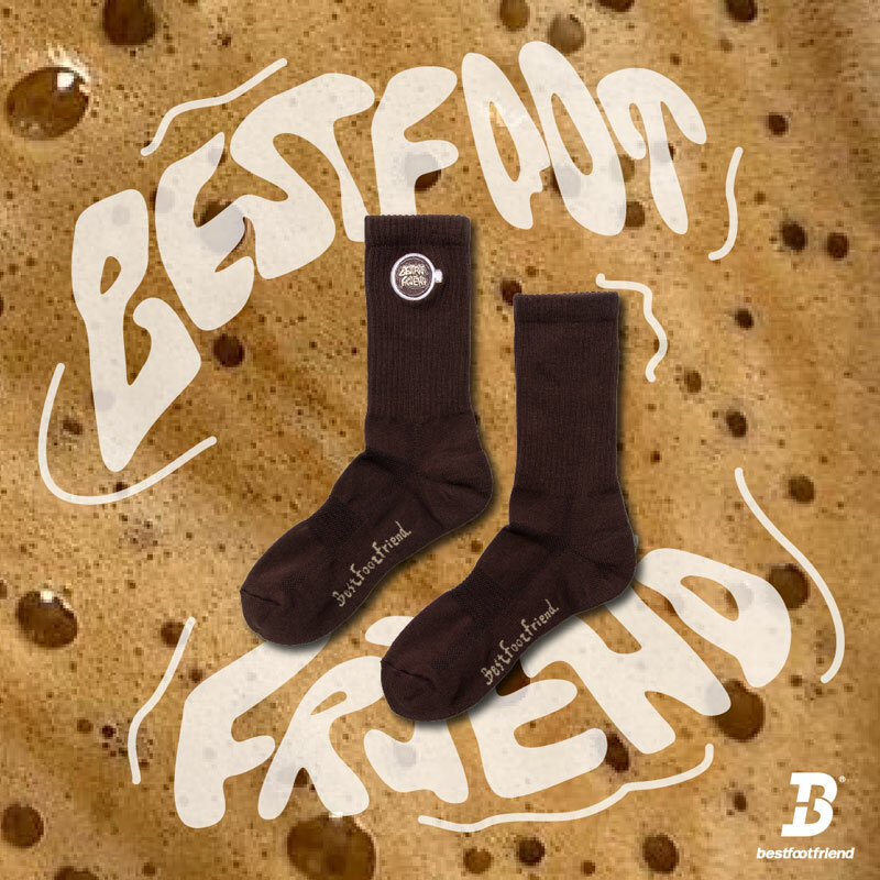 BFF CAPPUCCINO 卡布奇諾 中筒襪 / 小腿襪 2色