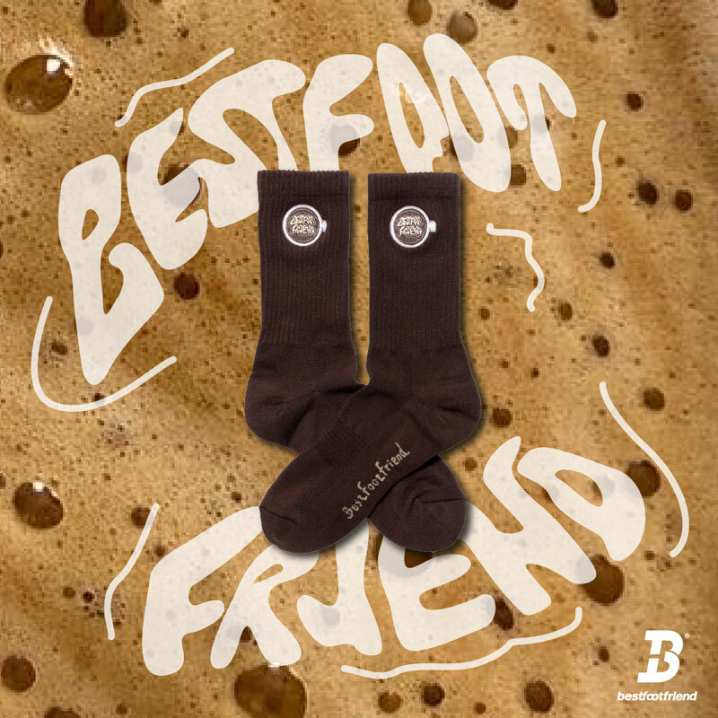 BFF CAPPUCCINO 卡布奇諾 中筒襪 / 小腿襪 2色