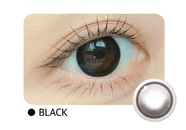 [月拋] DooNoon TOUCH 1 Month Coco Black 月拋彩妝隱形眼鏡｜每盒2片