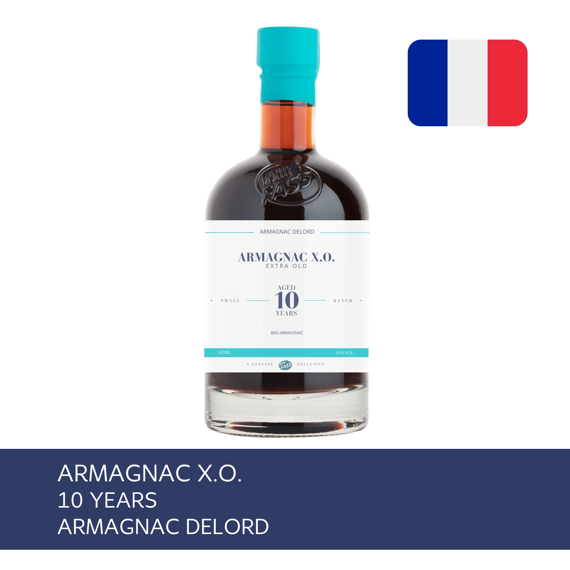Armagnac X.O., 10 Years, Maison Delord