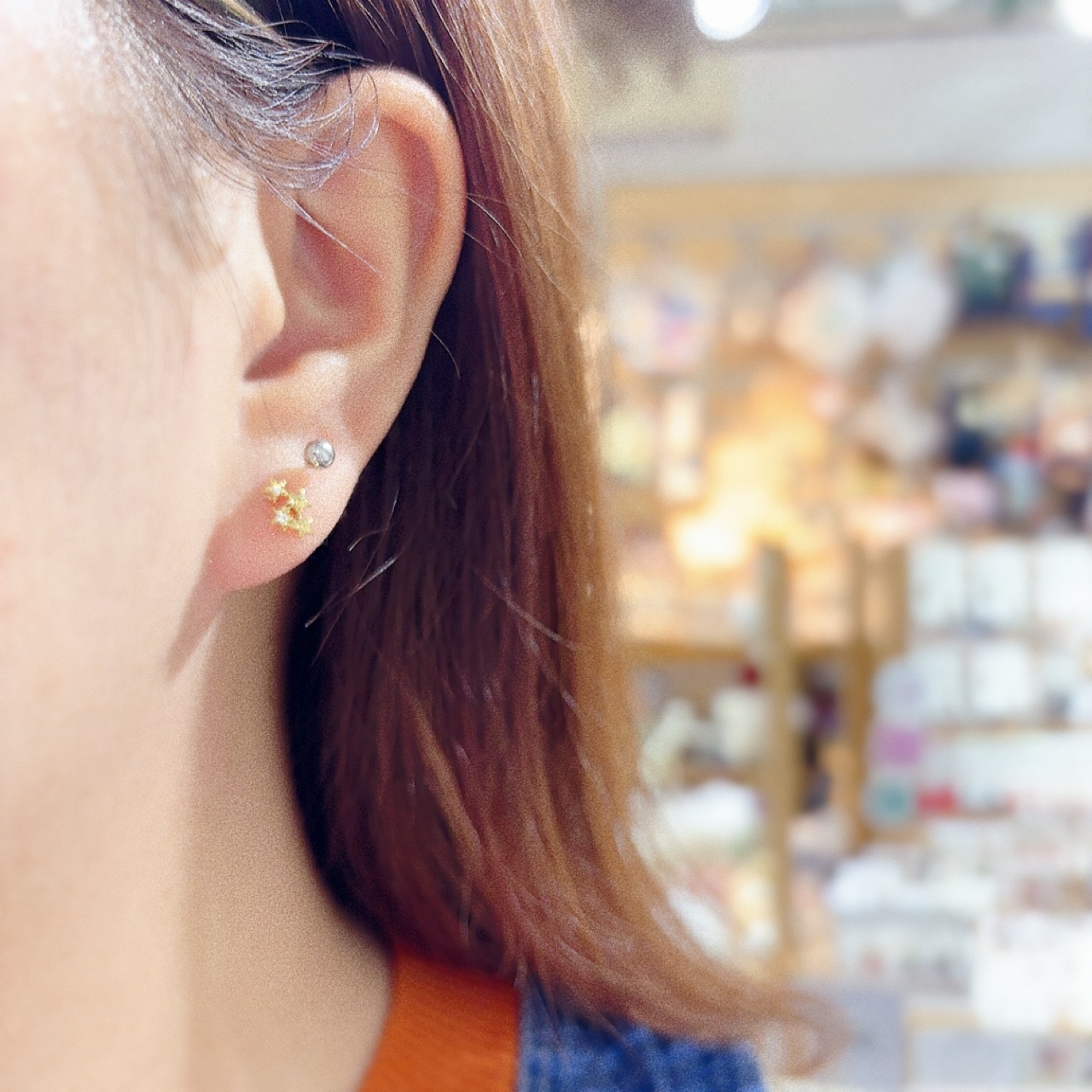 星塵耳環