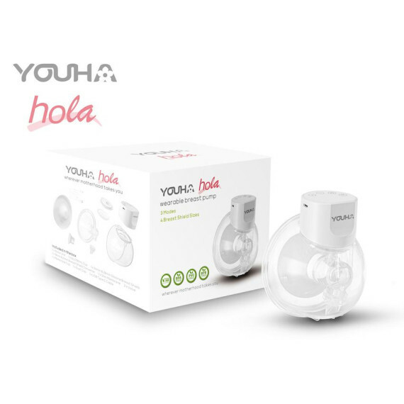 Youha Hola 穿戴式免穿免提吸奶器（單邊）