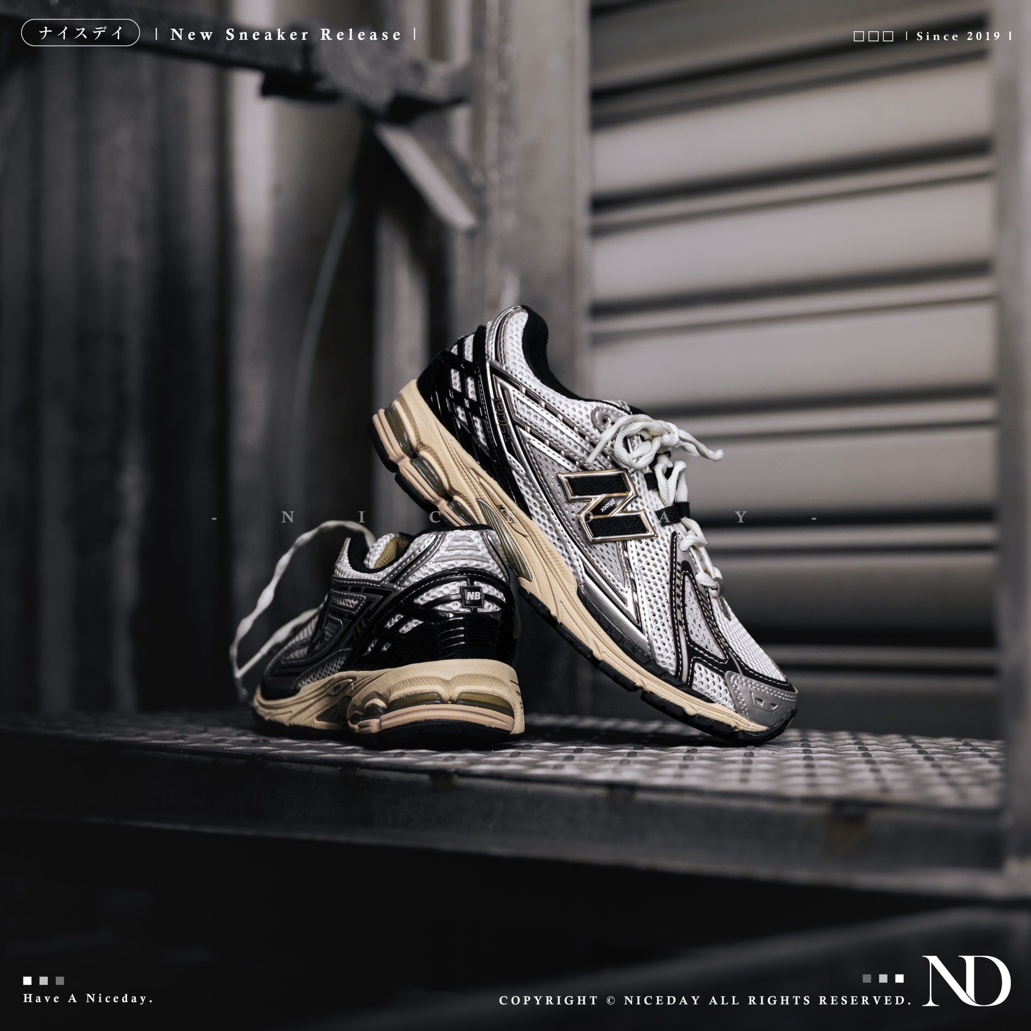 NICEDAY 代購 New Balance NB 1906R 銀黑 奶油底 復古慢跑鞋 M1906RAV