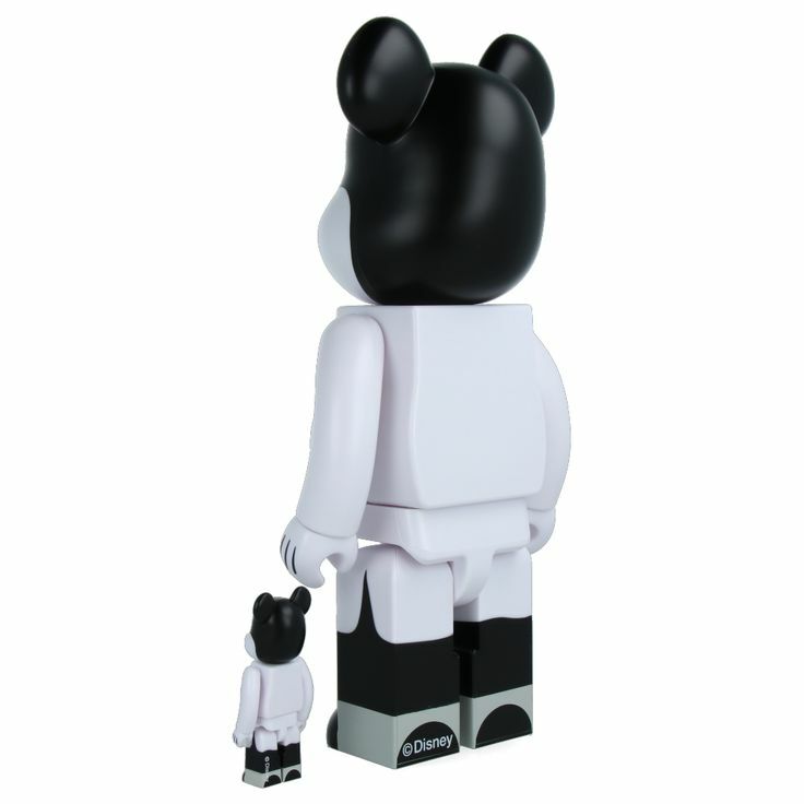 BE@RBRICK DISNEY NIGHTTIME MICKEY 100% & 400%