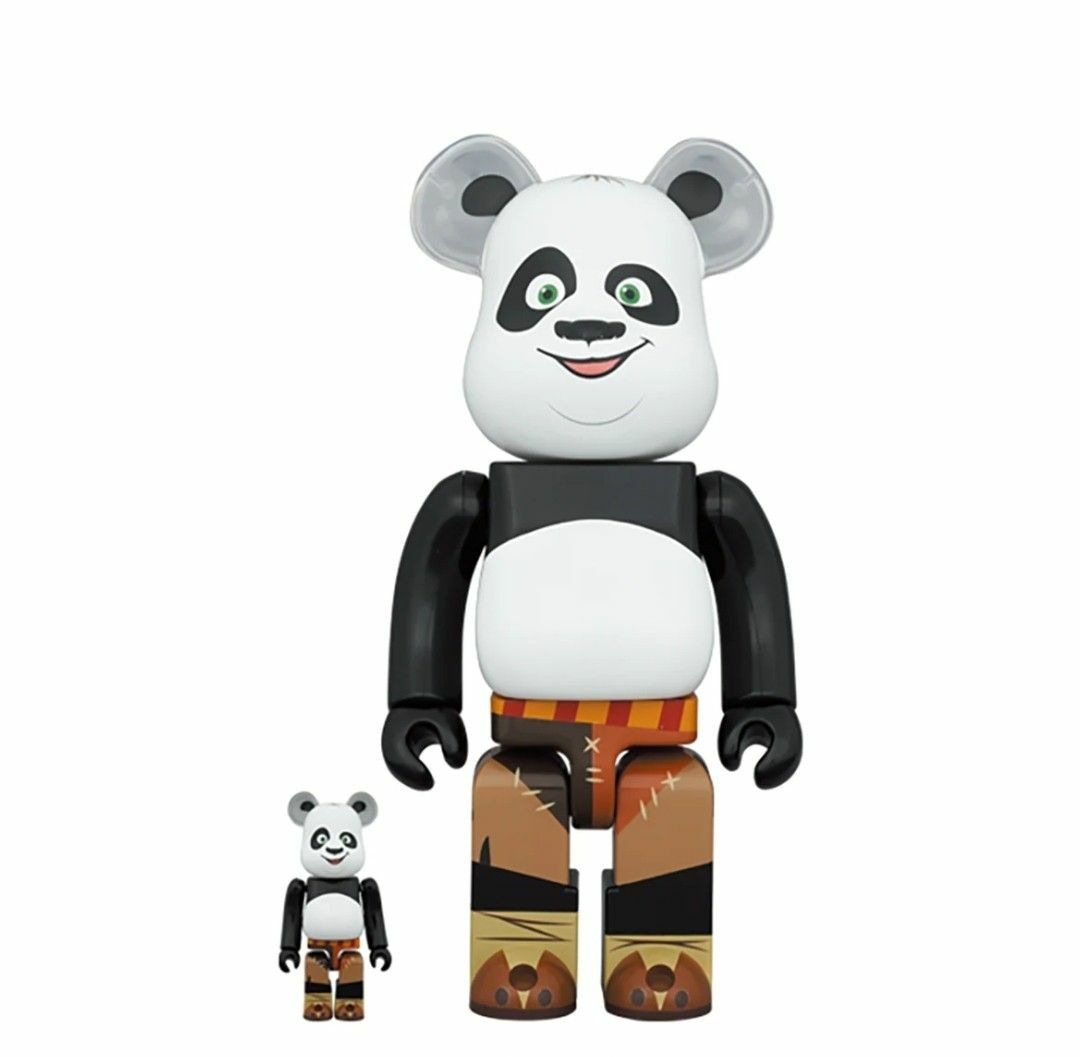 BE@RBRICK KUNG FU PANDA 100% & 400%