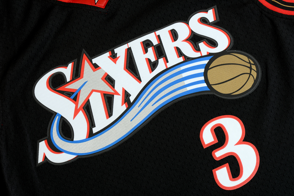 Mitchell & Ness 費城76人隊 Allen Iverson 2000-2001 復刻 Swingman 球衣