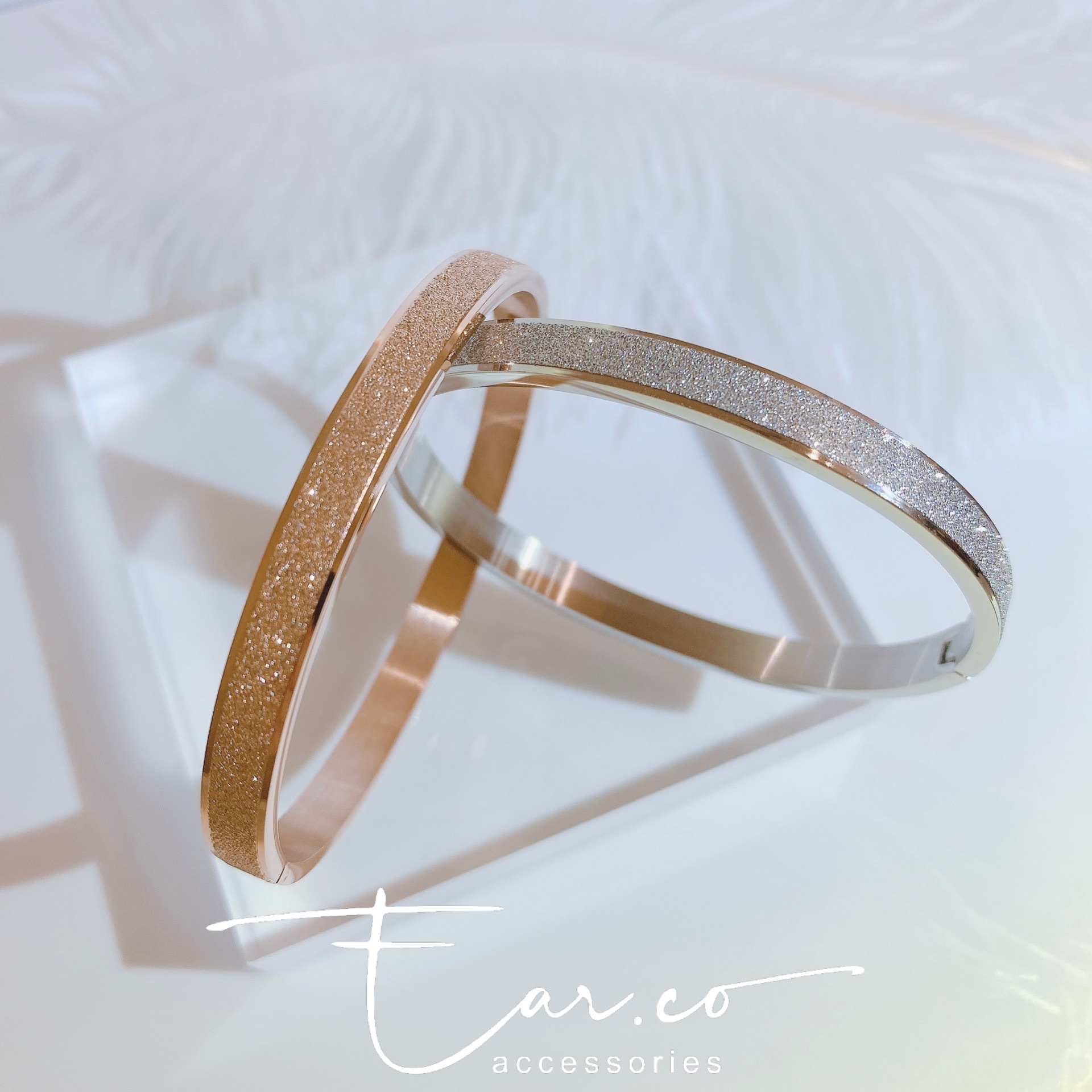 閃閃磨砂手鐲 [316L醫療鋼] #D36