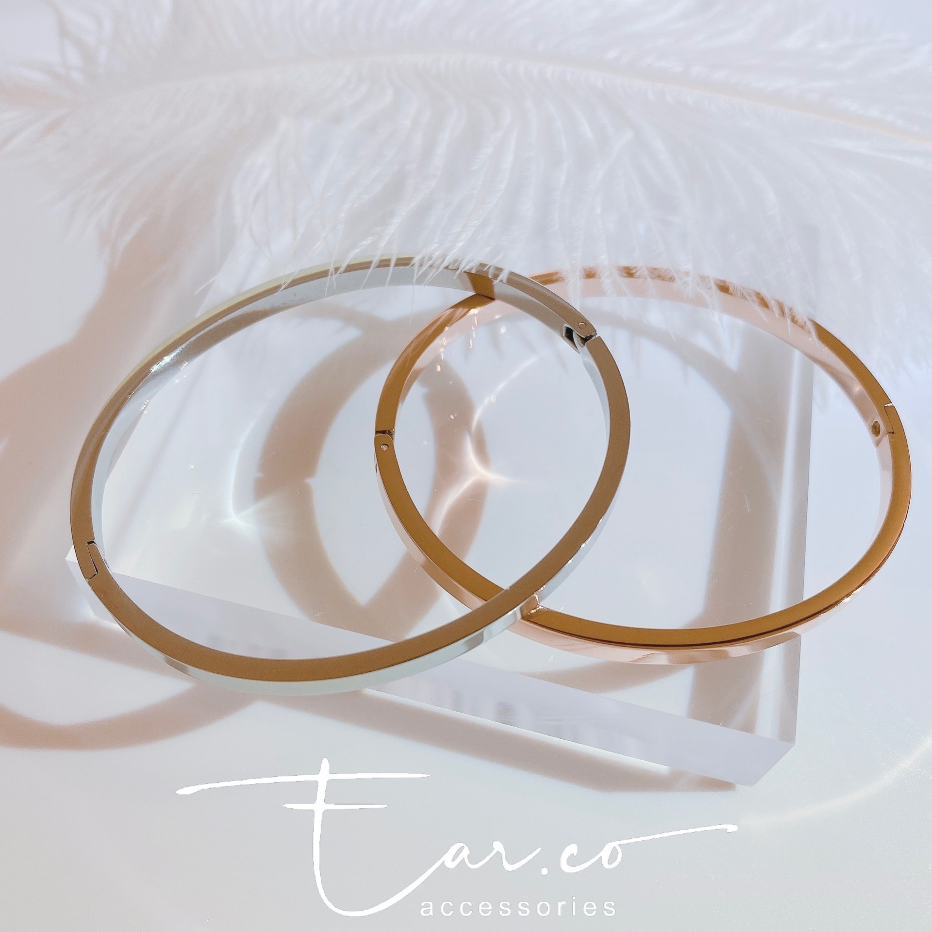 幼身光面手鐲 [316L醫療鋼] #D35