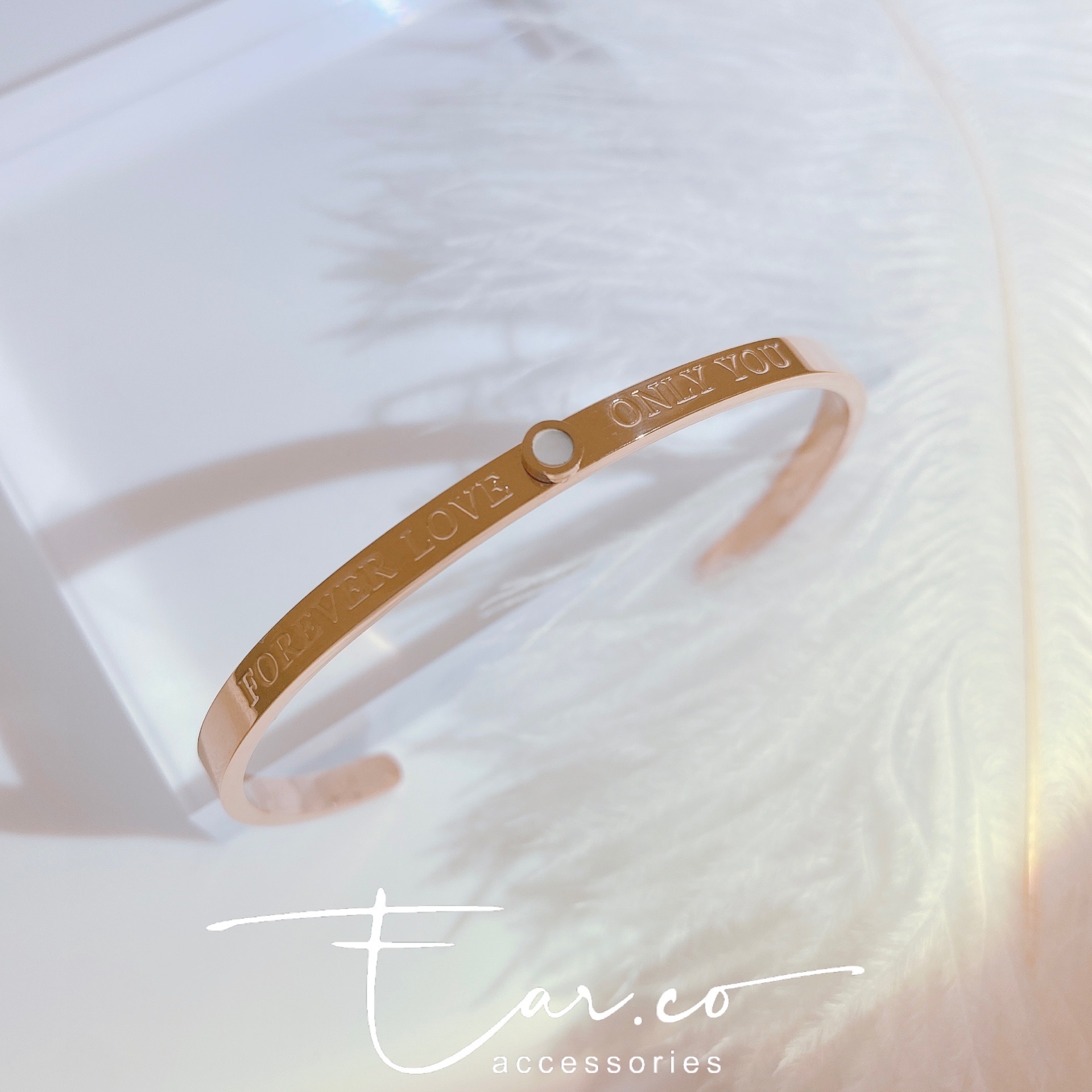 Only you貝殼開口手鐲 [316L醫療鋼] #D33