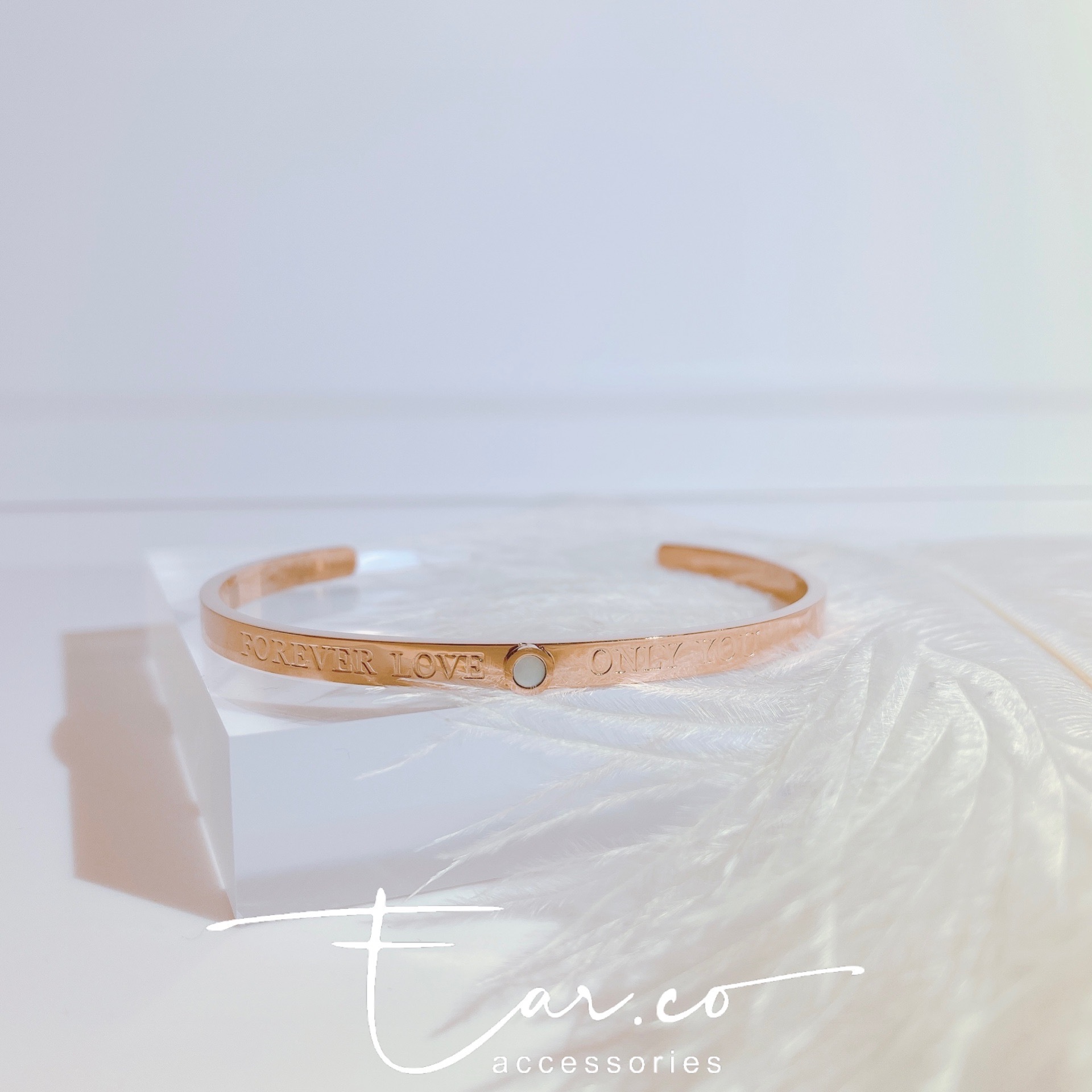 Only you貝殼開口手鐲 [316L醫療鋼] #D33