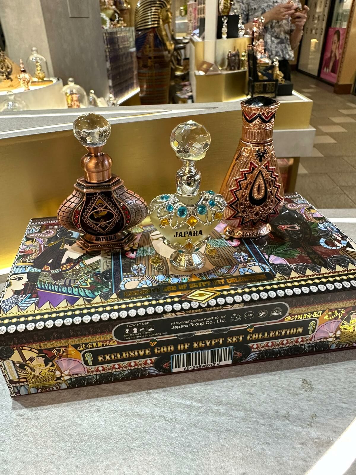 泰國 JAPARA埃及妖后香水套裝（一盒三支）3ml x3 (T1/517)