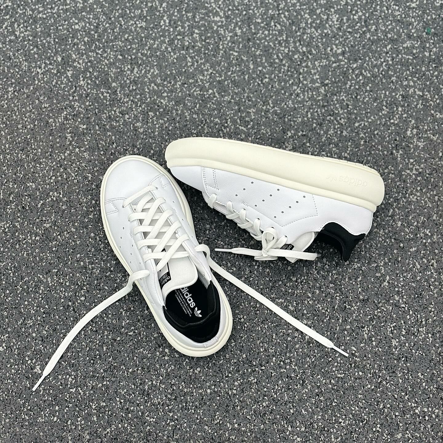 Adidas Originals Stan Smith PF 白色 小麥坤 增高 厚底 IE0450