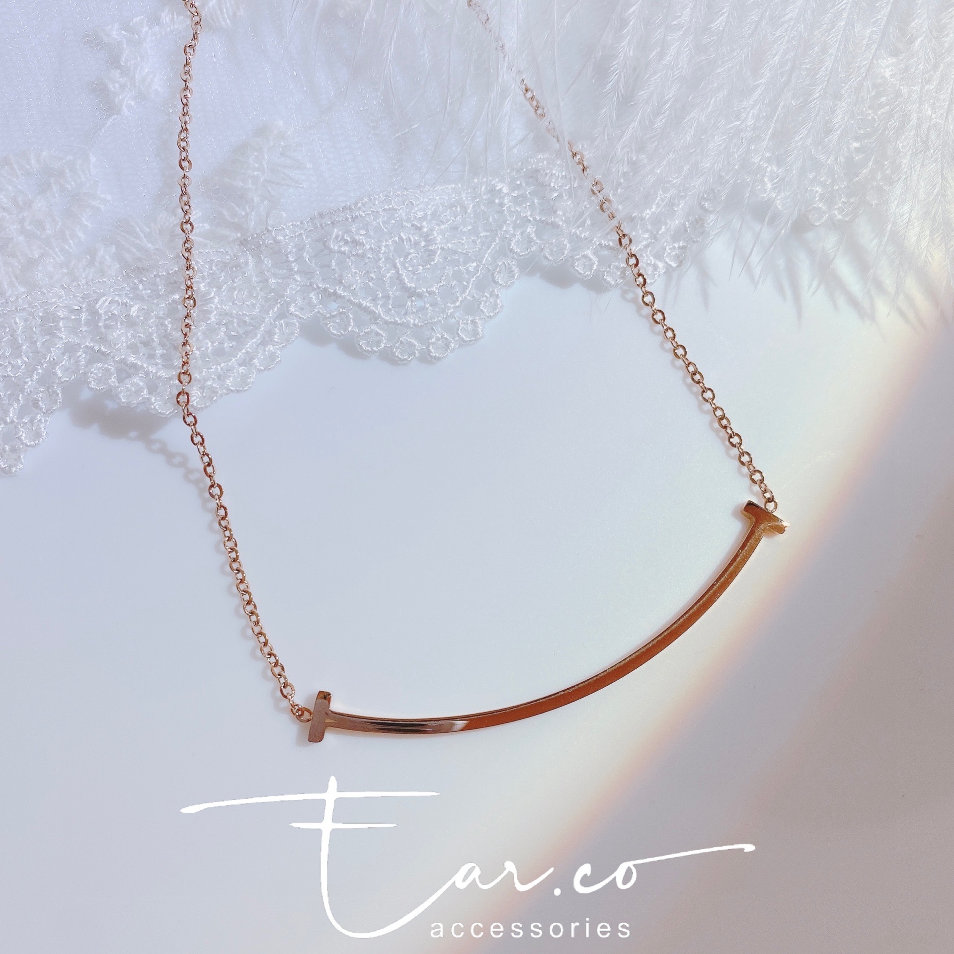 微笑頸鏈 [316L醫療鋼] #D14