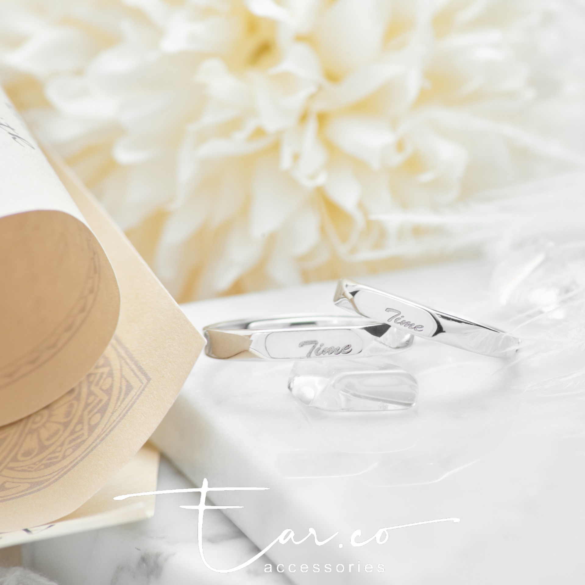 時刻 情侶純銀對戒 (預訂)