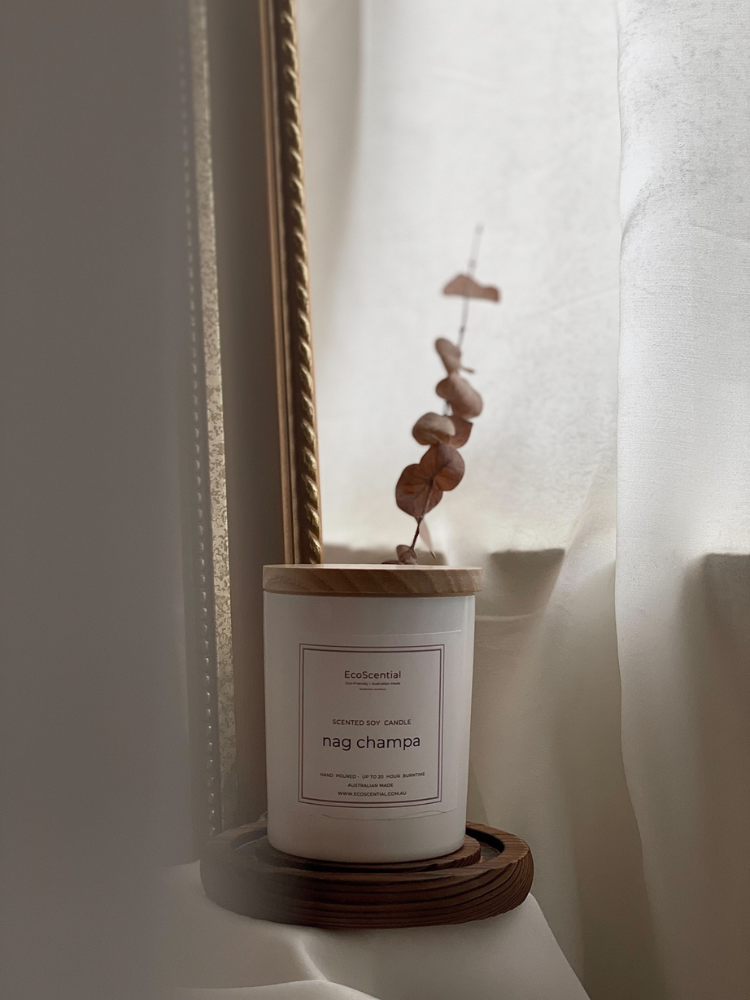 nag champa 香氛蠟燭照