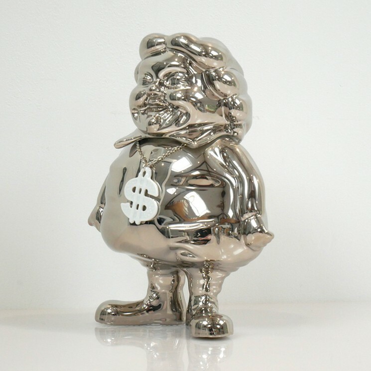 Kolin Tribu Ron English Mc Supersized Platinum Porcelain