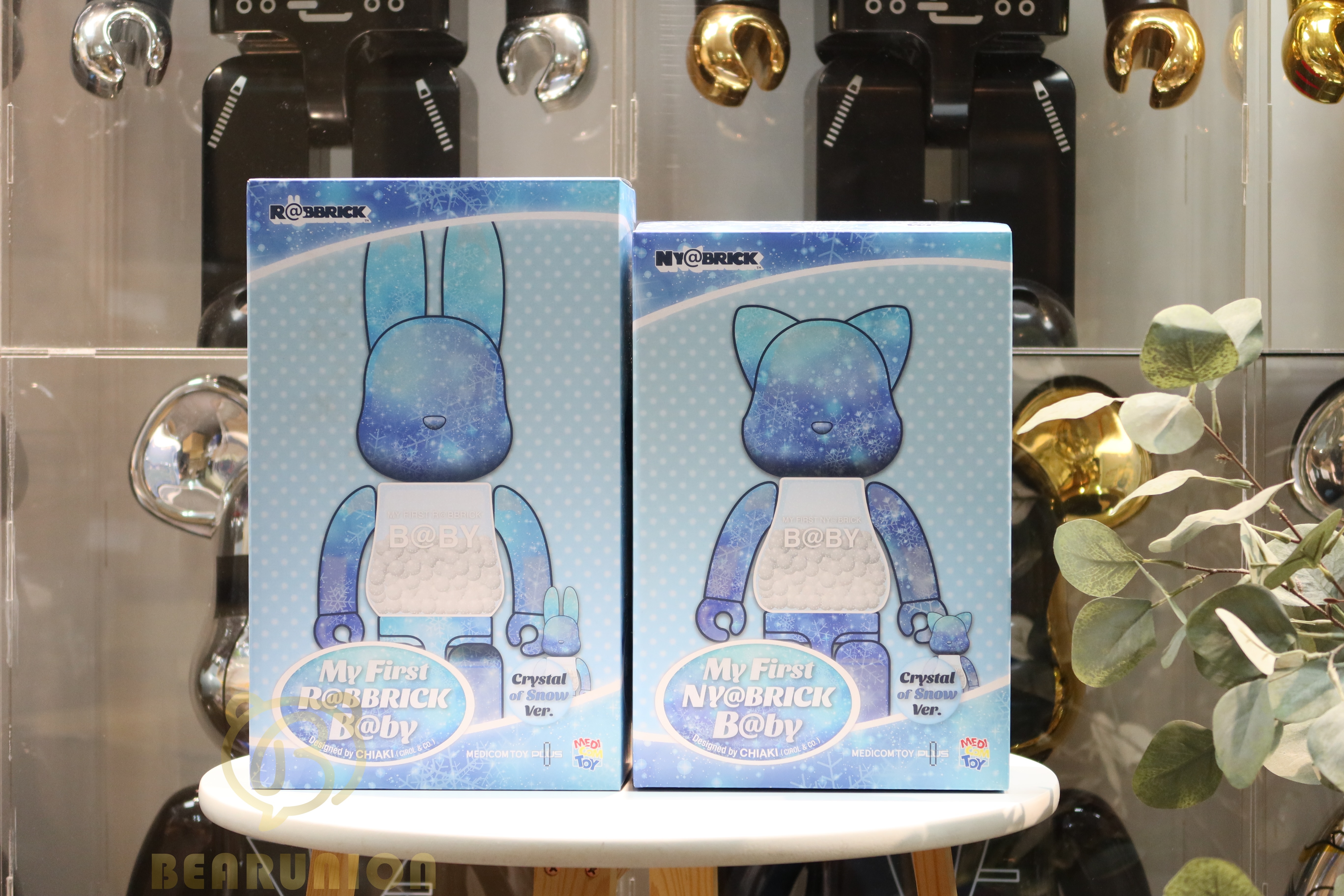 MY FIRST BE@RBRICK B@BY CRYSTAL OF SNOW - フィギュア