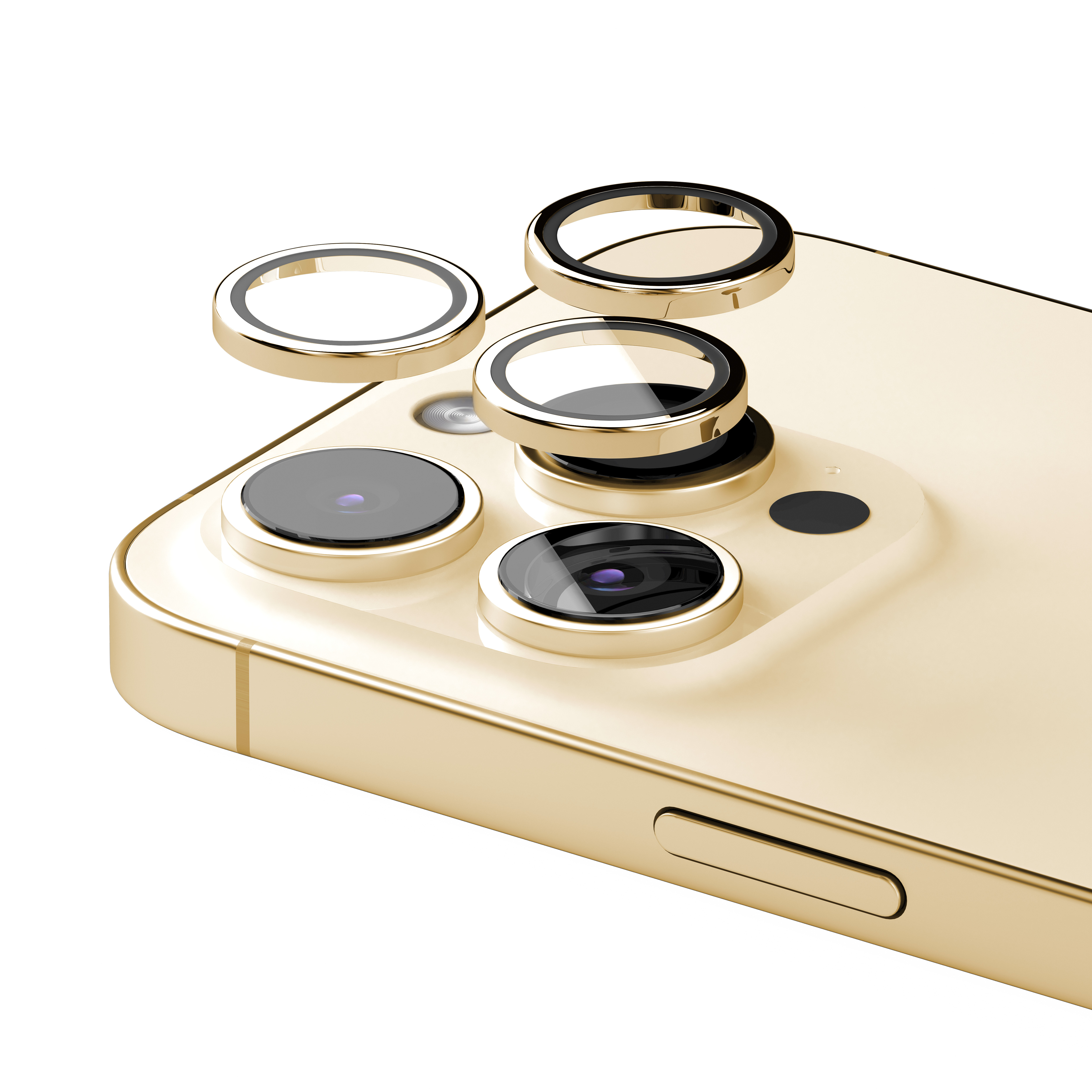 MOZTECH | 不鏽鋼藍寶石鏡頭保護貼 iPhone14/15系列 深紫色/金色/銀色/太空黑/炫彩/石墨灰/深海藍/暗夜黑/亮彩銀【MOZTECH 品牌旗艦館】