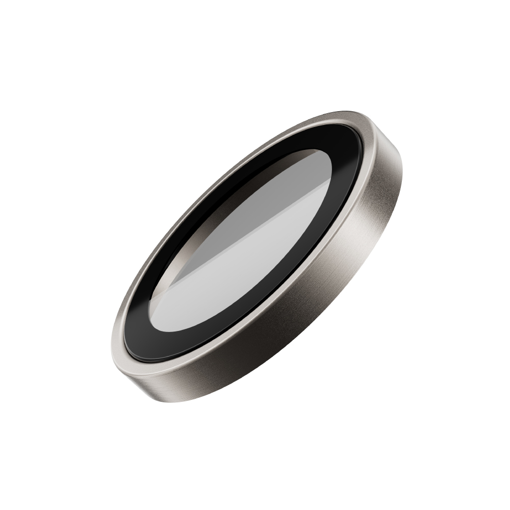 MOZTECH | 鈦金屬藍寶石鏡頭保護貼 iPhone15系列 鈦金原色/鈦金白色/鈦金黑色/鈦金藍色【MOZTECH 品牌旗艦館】