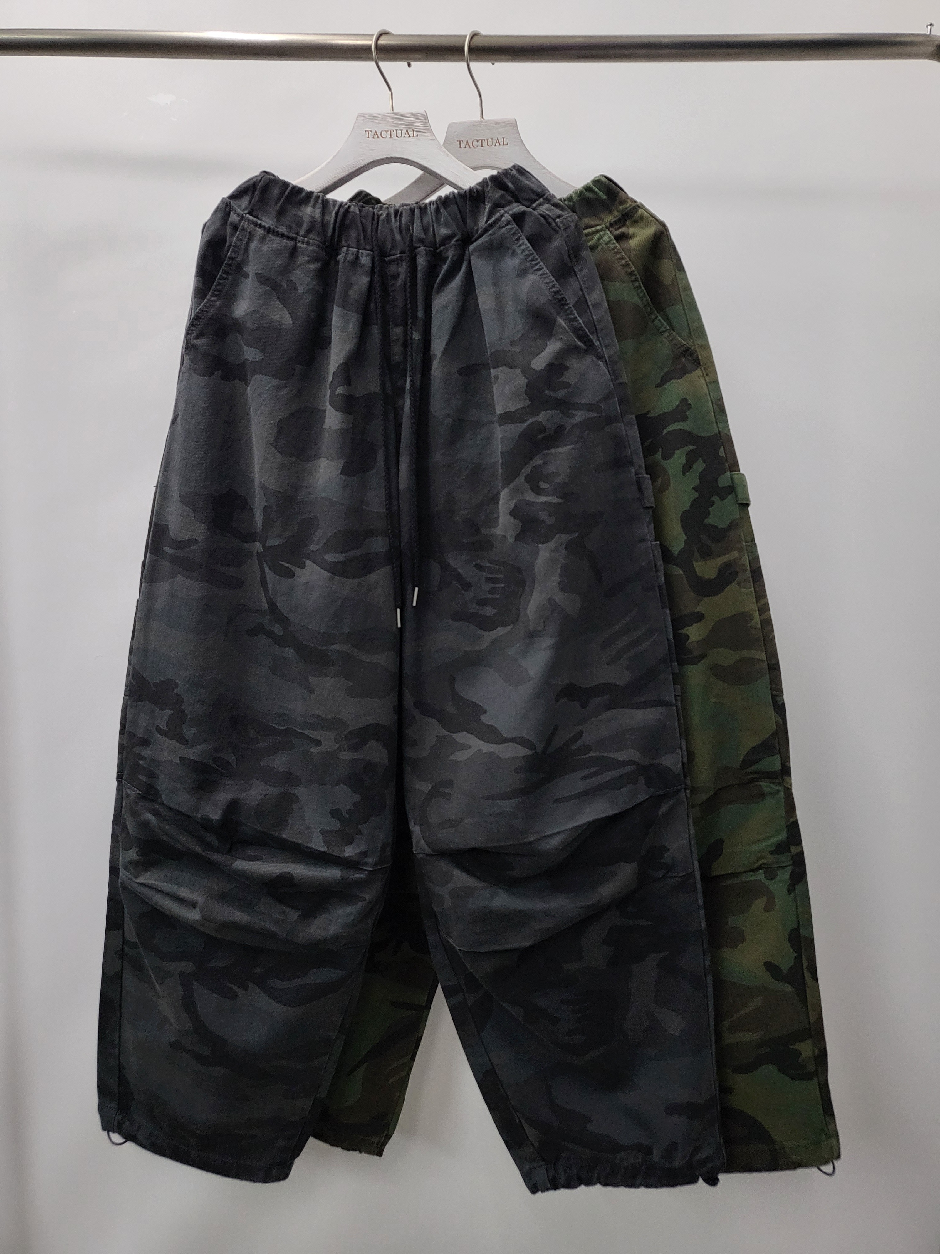 迷彩可束腳鬆身褲 P2700